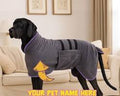 Microfiber Quick-Dry Pet Towel Robe